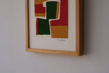 画像をギャラリービューアに読み込む, 染絵額 (白木 / 小) / 名取敏雄