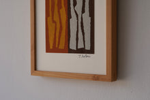 画像をギャラリービューアに読み込む, 染絵額 (白木 / 小) / 名取敏雄