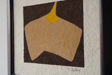 Load image into Gallery viewer, 染絵額 にんにく (マホガニー / 大) / 名取敏雄