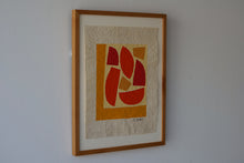 画像をギャラリービューアに読み込む, 染絵額 コンポジション (白木 / 大) / 名取敏雄