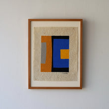 画像をギャラリービューアに読み込む, 染絵額 コンポジション (白木 / 大) / 名取敏雄