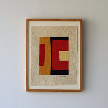 画像をギャラリービューアに読み込む, 染絵額 コンポジション (白木 / 大) / 名取敏雄