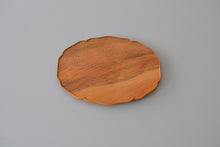 画像をギャラリービューアに読み込む, 輪花楕円皿 (8寸 / 桂) / 藤崎均