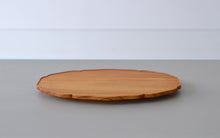 画像をギャラリービューアに読み込む, 輪花楕円皿 (8寸 / けやき) / 藤崎均