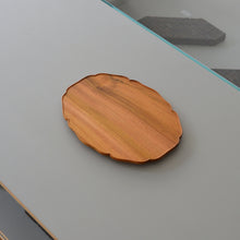 画像をギャラリービューアに読み込む, 輪花楕円皿 (8寸 / けやき) / 藤崎均