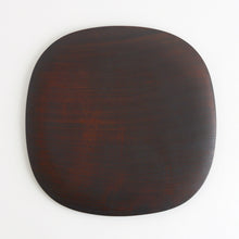 Load image into Gallery viewer, 黒四角皿270(拭漆) / 紀平佳丈