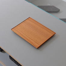 Load image into Gallery viewer, 長角皿 (240x180/ けやき) / 藤崎均