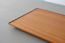 Load image into Gallery viewer, 長角皿 (240x180/ けやき) / 藤崎均