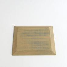 画像をギャラリービューアに読み込む, 白拭漆平皿 220×215 / 芦田貞晴