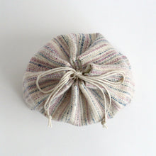 Load image into Gallery viewer, 合切袋 (羊毛:コチニール / 藍) / 滝沢都