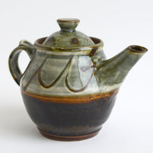 画像をギャラリービューアに読み込む, 呉須飴掛分流描急須 / 柴田雅章