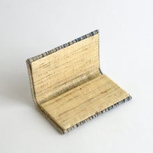 Load image into Gallery viewer, 名刺入れ(亜麻 / 藍ST) / 滝沢都