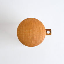 画像をギャラリービューアに読み込む, コーヒーキャニスターS サクラ材 / 田澤祐介