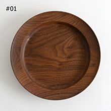 Load image into Gallery viewer, スープ皿丸240(ウォールナット) / 藤崎均