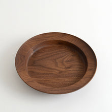 Load image into Gallery viewer, スープ皿丸240(ウォールナット) / 藤崎均