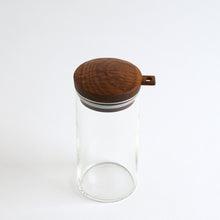 Load image into Gallery viewer, コーヒーキャニスターL ウォルナット材 / 田澤祐介