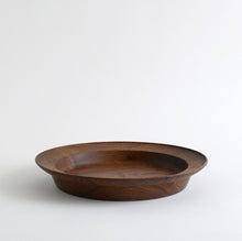 Load image into Gallery viewer, スープ皿丸240(ウォールナット) / 藤崎均