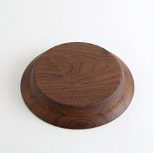 Load image into Gallery viewer, スープ皿丸240(ウォールナット) / 藤崎均