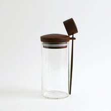 Load image into Gallery viewer, コーヒーキャニスターL ウォルナット材 / 田澤祐介