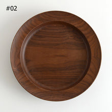 Load image into Gallery viewer, スープ皿丸240(ウォールナット) / 藤崎均