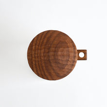 画像をギャラリービューアに読み込む, コーヒーキャニスターM ウォルナット材 / 田澤祐介