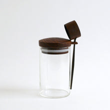 画像をギャラリービューアに読み込む, コーヒーキャニスターM ウォルナット材 / 田澤祐介