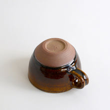 画像をギャラリービューアに読み込む, 飴釉スープマグボウル / 佐藤大寿