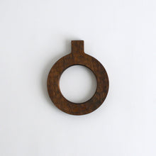 画像をギャラリービューアに読み込む, 鍋敷(Φ120 / クラロウォールナット) / 藤崎均