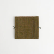 画像をギャラリービューアに読み込む, 袋織コースター / 倉敷本染手織研究所