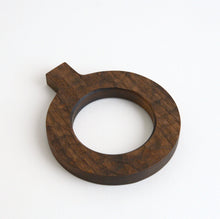 画像をギャラリービューアに読み込む, 鍋敷(Φ120 / クラロウォールナット) / 藤崎均