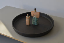 画像をギャラリービューアに読み込む, ニレ鉄染め盆 / 鈴木敬