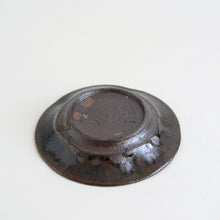 画像をギャラリービューアに読み込む, 黒釉皿S / 森本仁