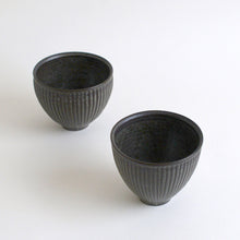 画像をギャラリービューアに読み込む, しのぎ丸カップ(ブルーブラック)/ 北岡幸士