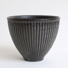 画像をギャラリービューアに読み込む, しのぎ丸カップ(ブルーブラック)/ 北岡幸士