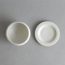 画像をギャラリービューアに読み込む, 蓋物(白) / 高久敏士