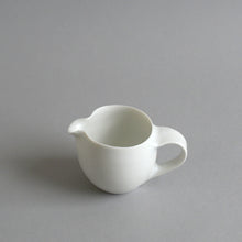 画像をギャラリービューアに読み込む, ミルクピッチャー丸(白) / 高久敏士