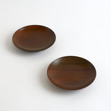 画像をギャラリービューアに読み込む, 黒5寸皿 / 中村志野