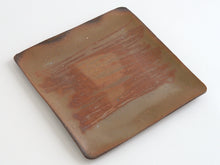 画像をギャラリービューアに読み込む, 備前四方皿 / 森本仁