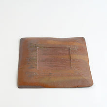 画像をギャラリービューアに読み込む, 備前四方皿 / 森本仁