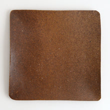 画像をギャラリービューアに読み込む, 備前四方皿 / 森本仁