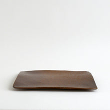 画像をギャラリービューアに読み込む, 備前四方皿 / 森本仁