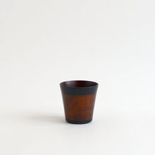 Load image into Gallery viewer, 溜内潤コップ(猪口型) / 佐藤智洋