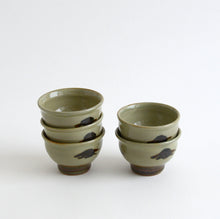 画像をギャラリービューアに読み込む, 並笹絵煎茶セット 大 / 袖師窯