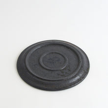 画像をギャラリービューアに読み込む, 炭化平皿7寸 / 日高伸治