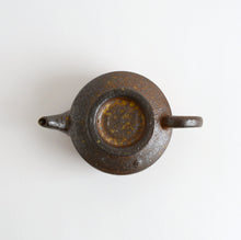 Load image into Gallery viewer, 焼締めポット 薪焼成 / 日高伸治