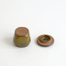 画像をギャラリービューアに読み込む, 角つぼ 小 黄飴 / 袖師窯