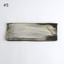 画像をギャラリービューアに読み込む, はけ目板皿 / 山田隆太郎