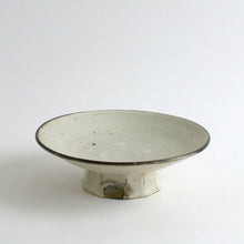 画像をギャラリービューアに読み込む, 粉引高台皿大 / 山田隆太郎