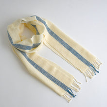 Load image into Gallery viewer, 和綿ストール(サイド藍) / 滝沢都