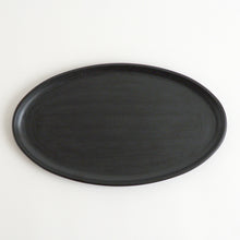 画像をギャラリービューアに読み込む, 地固め刷毛目楕円皿 / 佐藤智洋
